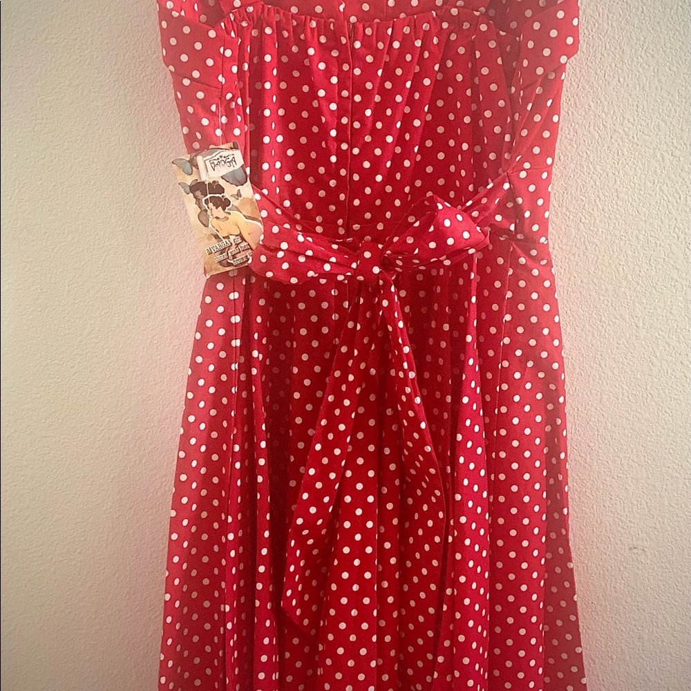 Vargas classic Marilyn style pin-up dress size medium NWT - Picture 4 of 11